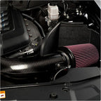 Universal Clamp On Air Intake Filter fits 3 In /3.5 In /4 In Three Different Size, Cone Air Intake Filter-Red