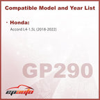 EPAuto GP290 (CA12290) Engine Air Filter Replacement for Honda Accord 1.5L (2018-2022)