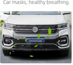 Car Grill Mesh – Premium Bug Screen for Automotive Grille, Radiator Protection, Debris Prevention with Durable Net (Black)