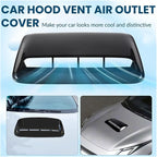 Universal Hood Vent Air Outlet Cover Compatible For Infiniti And Mazda Compatible For Tesla Hood Scoop Air Flow Intake Vent Cover