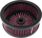 Motorcycle Air Filter Cleaner Inner Element For Harley Sportster XL 1991-2017 Dyna Softail Fat Boy Touring,Red