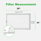 REair 14x20x1 Air filter Pro Kit, Washable and Reusable Air Filter 14x20x1 for AC HVAC Furnace, MERV 8 Air Filters Machine Washable & Dryer Friendly, AC Furnace Air Filter, Include 2 Filters&1 Frame