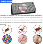 4"x12" Floor Register Trap Covers Screen Air Vent Filters for Home Floor Register Trap Floor Air Vent Screen Covers - 5 Pack