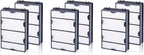 Nispira True HEPA Air Filter Replacement Compatible with Holmes Air Purifier HAPF600 HAPF600D HAPF600D-U2 Filter B, 6 Packs