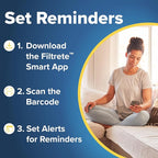 Filtrete 14x20x1 AC Furnace Air Filter, MERV 12, MPR 1500, CERTIFIED asthma & allergy friendly, 3 Month Pleated 1-Inch Electrostatic Air Cleaning Filter, 2-Pack (Actual Size 13.81x19.81x0.78 in)