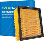 PHILTOP Engine Air Filter, CA10261 Replacement for Ram 2500 3500 4500 5500 6.4L & 6.7L 2011-2024, Dodge Ram 2500-5500 (2007-2010), Flexible Panel