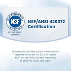 AQUA CREST Replacement for Brita® Water Filter, Pitchers and Dispensers, Classic OB03, Mavea® 107007, and More, NSF Certified Pitcher Water Filter, 2 Count