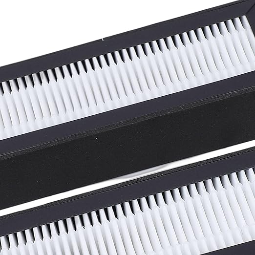 Hyuduo 2PCS Air Filter Cartridges for Lab Series 3D Printer 13 Activated Carbon Replacement Filters with 1 Brush Captures Nano Particles HCHO VOC Odor