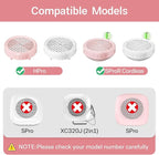6 Pack HPro Nail Dust Collector Replacement Filters, Compatible with MelodySusie Nail Dust Collectors Models HPro/SProR