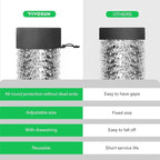 VIVOSUN 2-Pcs Grow Tent Vent Cover, 4"/6"/8" Duct Filter Vent Cover with Elastic Band and Fixed Buckle for Plant Grow Tent Vent, 4inches, 2pcs/Pack