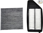 OPBU182-053 Cabin and Engine Air Filter for Honda Insight 2019 2020 2021 2022.Replacement for CP182, CF11182,80292-TF0-G01,17220-6L2-A01,CA12952.