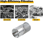 25mm Dia Hose Inlet Suction Strainer Filter, Stainless Steel Water Pump Filter for Garden Irrigation, High Pressure Water Pump, Sprayer & Plumbing Systems