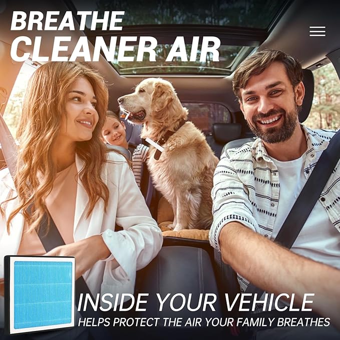 JOGOAUTO H11966 Cabin Air Filter for 2018-2025 Chevy Equinox,2018-2025 Traverse,2021-2025 Cadillac Escalade,2019-2025 Silverade 1500,2021-2025 Tahoe,2017-2025 GMC Acadia