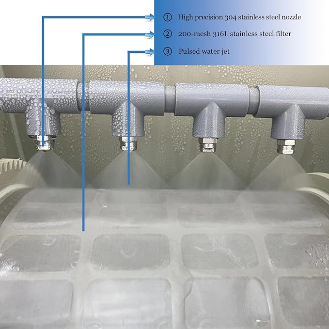 Rotary Drum Filter,Canister Filter,RDF Fully Automatic Water Self-Cleaning Filtration for Koi Pond,Fish Pond,Aquarium,Seedling Cultivation Base,Aquaculture,Hydroponics (8000GPH Advanced Edition)