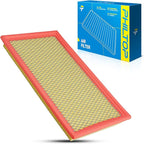 PHILTOP Engine Air Filter, CA10173 Compatible with Ford Explorer 2006-2010, Explorer Sport Trac 2007-2010, Mercury Mountaineer 2006-2010