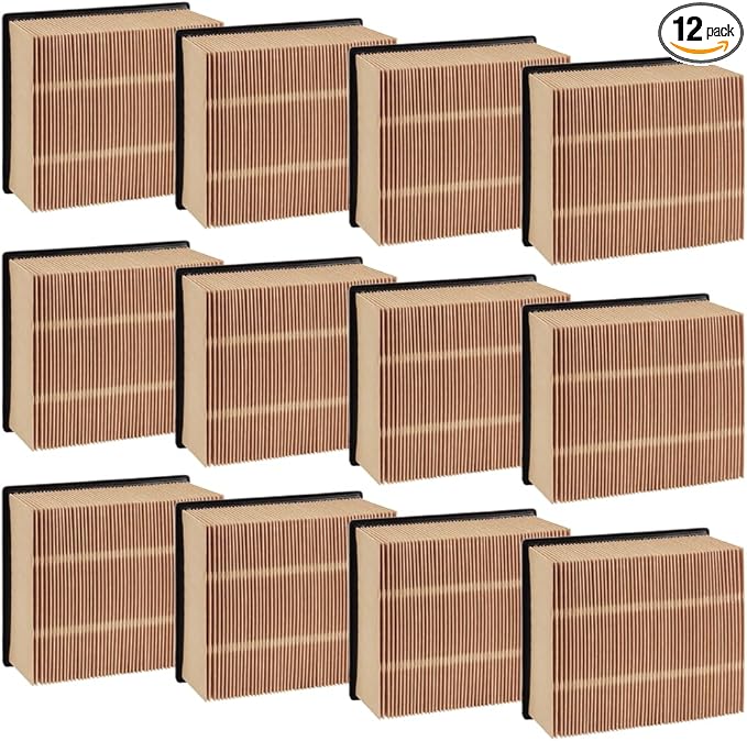 DOC'S DIESEL Compatible with Ram 6.7L Cummins Air Filter 2007-2023 | Replaces 53034051AB | 12 Pack | OEM Grade Air Filter