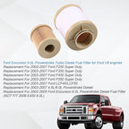 FD4616 Diesel Fuel Filter replacement for 2003-2007 Ford 6.0L F250 F350 F450 F550 Super Duty 2003-2005 Excursion Power stroke includes lower lifter pump and upper fuel bowl filter 3C3Z9N184CB