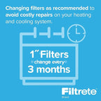 Filtrete 12x24x1 AC Furnace Air Filter, MERV 13, MPR 2200, Elite Allergen, Bacteria & Virus Filter, 3-Month Pleated 1-Inch Electrostatic Air Cleaning Filter, 2-Pack (Actual Size 11.69x23.69x0.78 in)