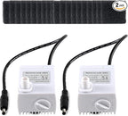 Aero-Garden Pump with 10 Filters, 200623 Pump Fit for Harvest Elite, Bounty, Farm, Extra, Ultra Hydroponics System (2Pack)