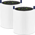 𝟓𝟏𝟏 replacement filter Compatible for Blueair Blue Pure 𝟓𝟏𝟏 Smart Machine, Efficient Particle Dust Pet Dander Filter& Pet Odor Smoke Activated Carbon Filter, 2 Pack(Not Fit for 𝟓𝟏𝟏 𝐀𝐮𝐭𝐨)