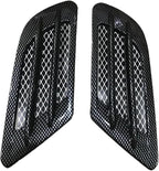 Universal Car Hood Scoop Air Intake Vent Cover Compatible With Golf 4 5 6 7 Compatible For Mazda CX5 Compatible For BMW F10 F30 E90(Carbon look)