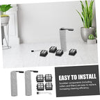 1set Floor Scrubber Brush Replacement Kit Slim Rollers Filters and Brush for Compatibility Performance and Odor Removal