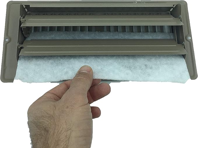 NORTHWEST ENTERPRISES Vent Filters, 48 Floor Vent Register Filters - 4"x12", 90 Day Filtration