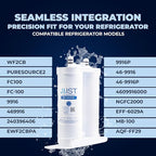 Mist Refrigerator Water Filter Replacement Compatible with WF2CB, PureSource2, FC100, 9916, 469916, 1 Pack