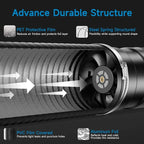 Hon&Guan 8" Air Filtration Kit: 8 Inch Inline Duct Fan with Speed Controller, 16" High Carbon Filter, 16 Ft Ducting & Rubber Coupler, Ventilation System for Grow Tents, Indoor Gardening, Hydroponics