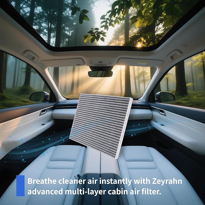 Cabin & Engine Air Filter Kit for KIA K5, Sorento 2021-2025, Sportage 2023-2024, Hyundai Santa Cruz 2022-2025, Santa Fe 2021-2025, Sonata 2020-2025, Tucson 2022-2025