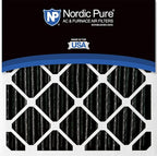Nordic Pure 20x20x5 (Actual Size: 19 5/8 x 19 7/8 x 4 3/8) Honeywell/Lennox Replacement Odor Reduction Merv 8 Filter 2 PK