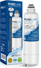 Pureline Replacement for Bosch® Ultra Clarity® Pro Water Filter, BORPLFTR50, 11025825, BORPLFTR55, 12028325, 11032531, 12033030, B36CT80SNS, B36CL80ENS, WFC100MF, WFS200MF Refrigerator Water Filter