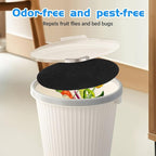 6 Pack Charcoal Filters for Compost Bucket, 7.25 in Round Compost Filters for Countertop Bin, Replacement Compost Bin Filter for Home Kitchen Compost Bins