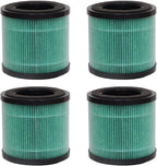 PUREBURG Replacement Filter Compatible with KOIOS P40 Air Purifier,4-Pack H13 HEPA Activated Carbon 3-Stage Filtration Air Clean Dust VOCs Odor