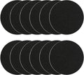 Kitchen Compost Bin Charcoal Filter 7.25 Inch Diameter Extra Thicker & Bigger-Over 3 Years Supply- Longer Lasting Activated Charcoal Odor Trapping Filters (0.4inch/10mm Thickness), Round (12 Pack)