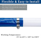 3 in x 25 ft Pool Backwash Hose Heavy Duty Drain Discharge Double PVC Lay flat General Purpose Vinyl Hose, Burst Resistant for Water Transfer Sump Pump Pool Filter (3in 25ft fiber reinforced hose)