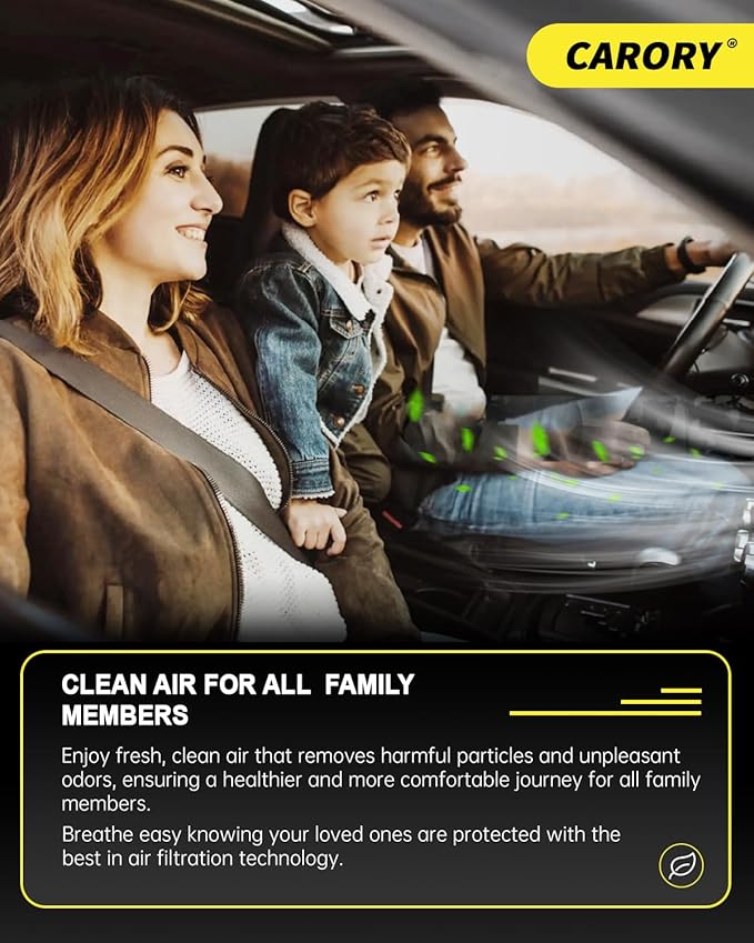 Cabin Air Filter w/Activated Carbon for Select 2013-2022 Ford, Lincoln Models - C-Max, Escape, Focus, Transit Connect, MKC, CV6Z-19N619A, FP-70, 2014 2015 2016 2017 2018 2019 2020 2021