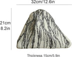 Outdoor Fake Rock Cover Realistic Lightweight Fiberglass Artificial Landscape Boulder Enclosure Protection Dome for Well Pump Septic Tank Electrical Boxes R (B)