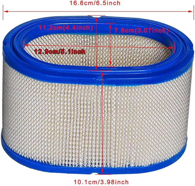 HIFROM Air Filter replacement for Onan 140-2897 1402897 Replaces replacement for Quiet Diesel QD HDKAJ HDKAK HDKAH HQD HQDPA HQDPC Generator Air Cleaner