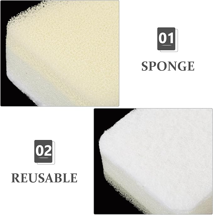HEMOTON 15pcs Lamp Shade Cleaning Sponge Set, Dry Fabric Cleaner Sponges for Soot, Dust, and Pet Hair Removal, Reusable Lampshade Cleaner for Curtains and Crafts