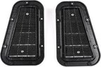 Car Decorative Front Hood Bonnet Side Trim Cover Steel Air Flow Intake Scoop Vent Snow Cover Compatible For Land Rover And Defender 04-19