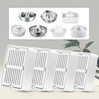Cat Water Fountain Filters, 8 Carbon Filters& 2 Foams Filters with Holders, Pet Water Fountain Filters