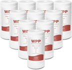 SimPure 5 Micron 10" x 4.5" String Wound Sediment Water Filter Cartridge for Well Water, Whole House Replacement Filter for Housing DB10P DB10C (10 Pack)