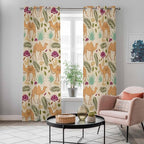 2 Panel Kitchen Cafe Curtains, Desert Camels Sunlight Filtering Nature Air Through, Home Decor Window Covering Tier Curtains for Living Room 104W x 90L inch Vintage Sand Animals Aloe Vera Leaves Beige