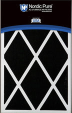 Nordic Pure Air Bear Cub 16x25x3 (Actual Size: 15 13/16 x 24 5/16 x 3) Air Filter Replacement MERV 13 Plus Carbon 3 Pack