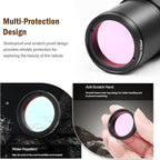 Astromania Deluxe Telescope LRGB 1.25 Inch Filter Set - Colour Filters for Use with Monochrome CCD Cameras - Give Stunning Astrophotographic Results