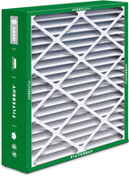 Filterbuy 20x25.25x3.5 Air Filter MERV 8 Essential Dust & Allergy Defense (2-Pack), Pleated HVAC AC Furnace Filters for AprilAire Space-Gard 102 & 2120 (Actual Size: 19.94 x 25.38 x 3.75)