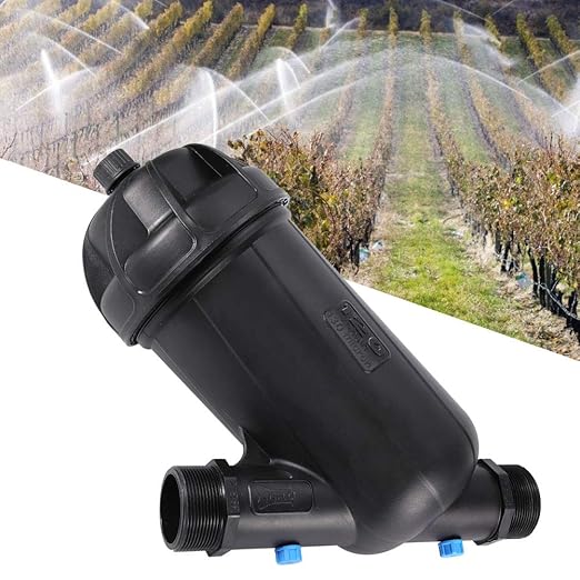 Gardening Filter Irrigation Filter Y Type Mesh Drip Irrigation Filtration Equipment for Greenhouse Agricultural Farm Garden Plastic MNPT 2in DN50 120mesh (Large (Overweight))