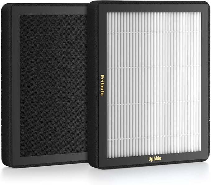CF12150 Cabin Air Filter with Activated Carbon for 2015-2024 Ford F150 F250 F350 F450 F550 Super Duty Expedition & Lincoln Navigator Accessories, HEPA Air Filter Replacement, 1 Pack