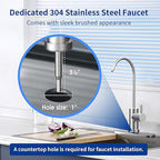 Silex-Aquifons Under-Snik Water Filter 5-Stage Reverse Osmosis Drinking Water Filter System with Faucet and Tank